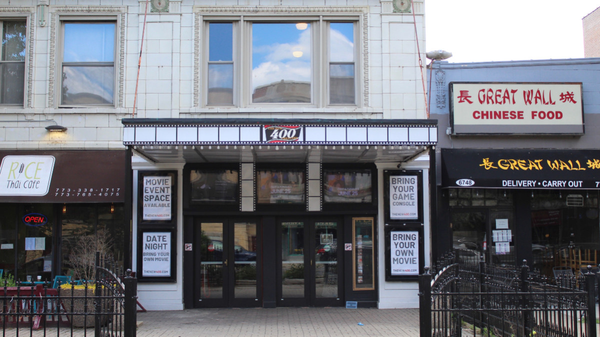 Rogers Park's New 400 Theater, Closed Since 2023, Opening This Month Under New Owner