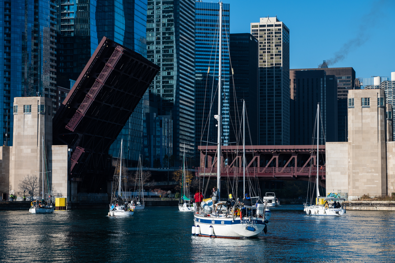 Chicago River Bridge Lifts Start Again Wednesday