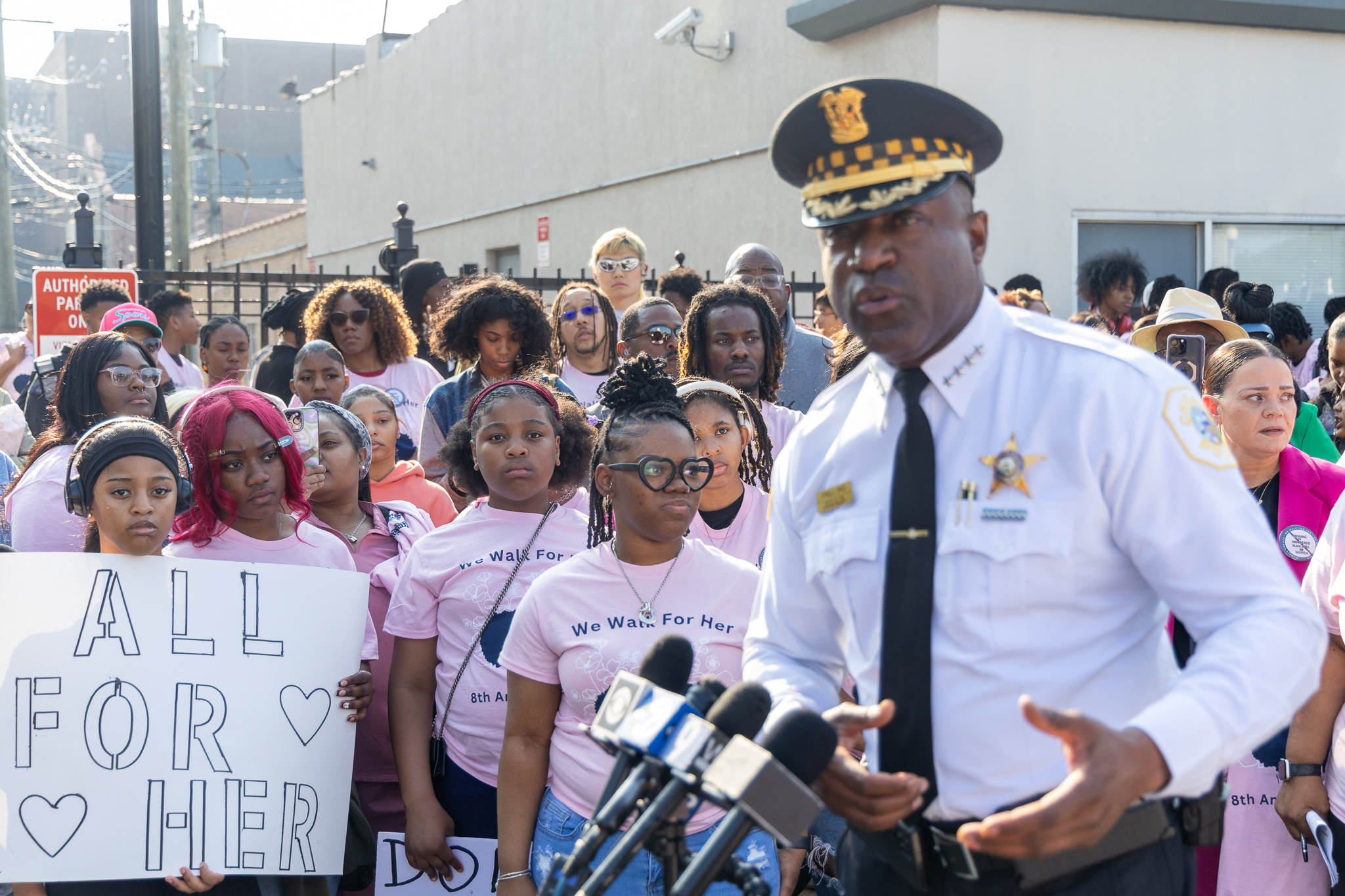 ‘We Walk For Her' Marchers Urge More Youth To Join Cause For City's Missing, Murdered Black Women