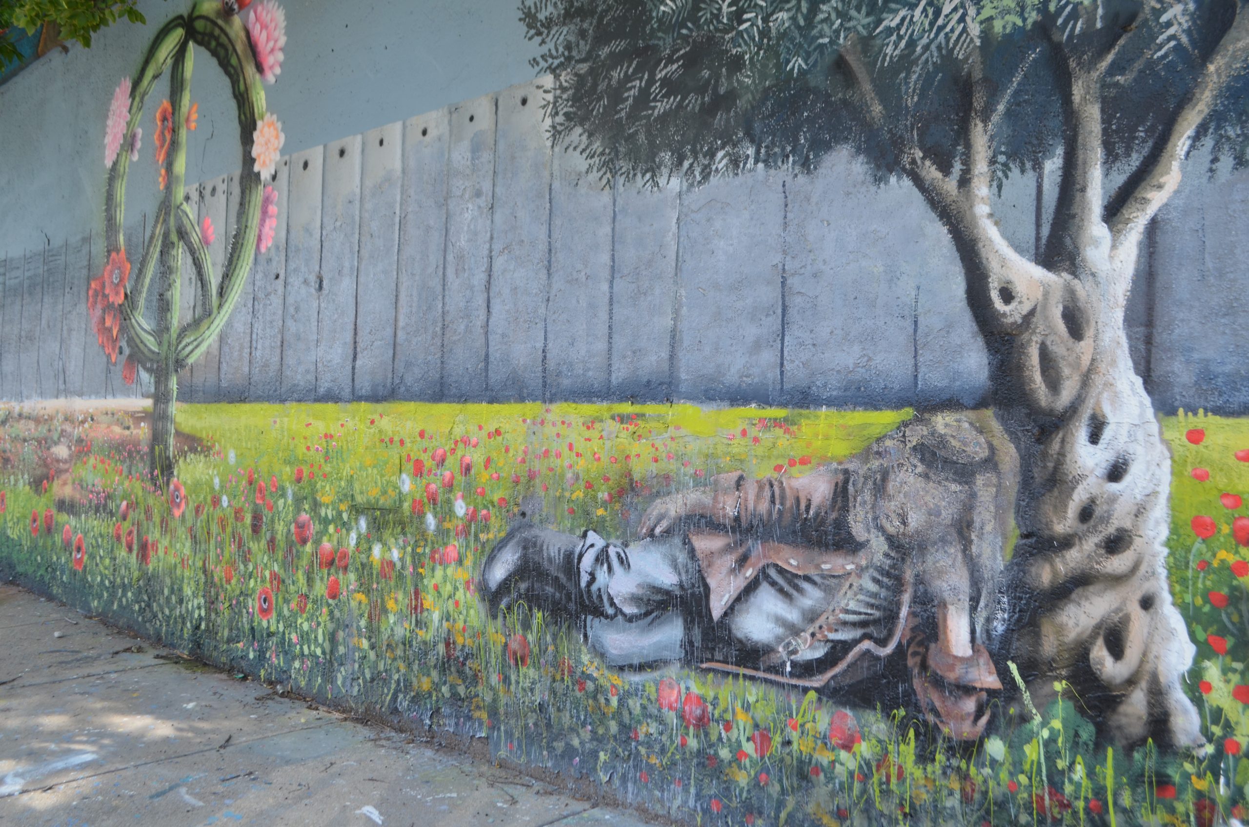 Pro-Immigrant, Pro-Palestinian Murals And Southwest Side Restaurant Vandalized