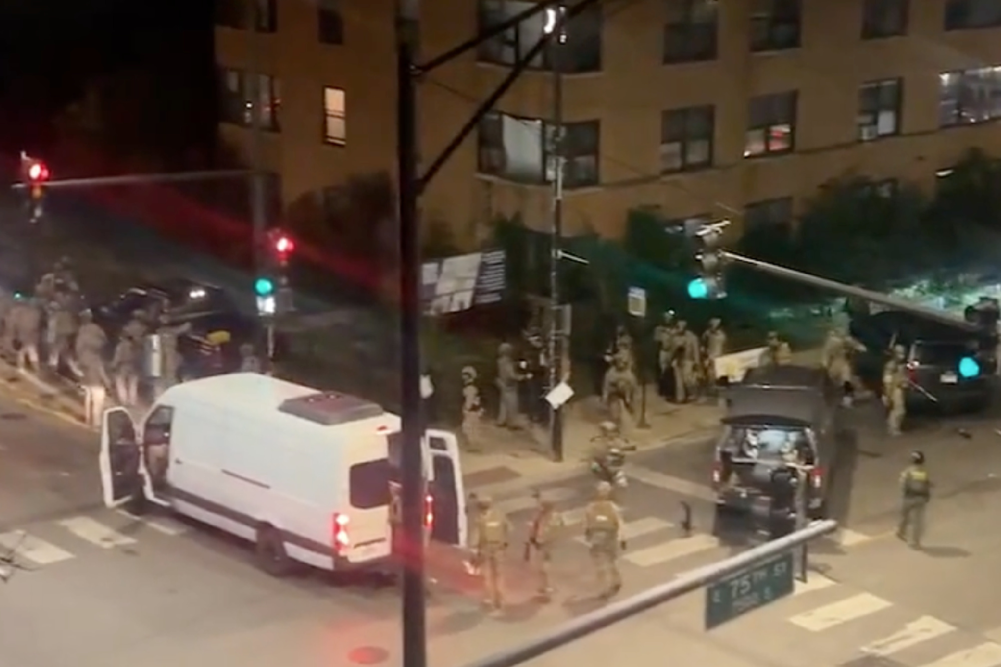 Armed Agents In Unmarked Vans Target South Shore Apartment Building