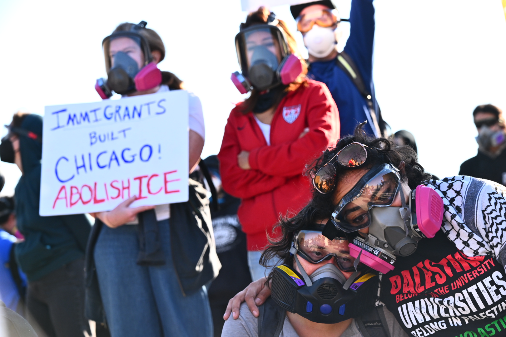 Feds Tear Gas, Shoot Rubber Bullets At Protesters Outside Broadview ICE Facility Again
