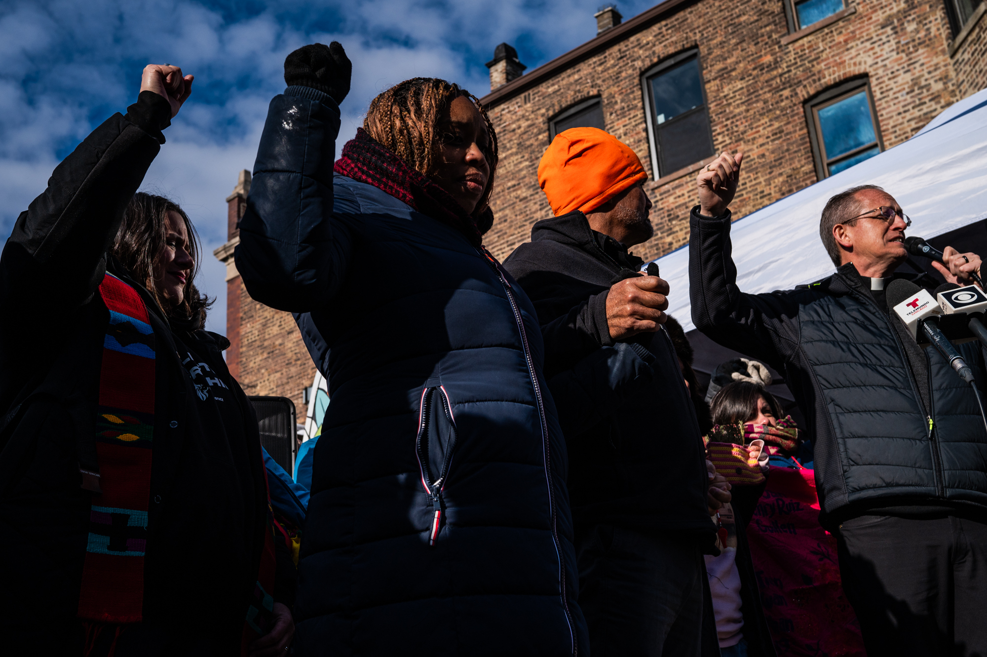 Interfaith Leaders Rally To Bring Business Back To 26th Street After Federal Immigration Crackdown