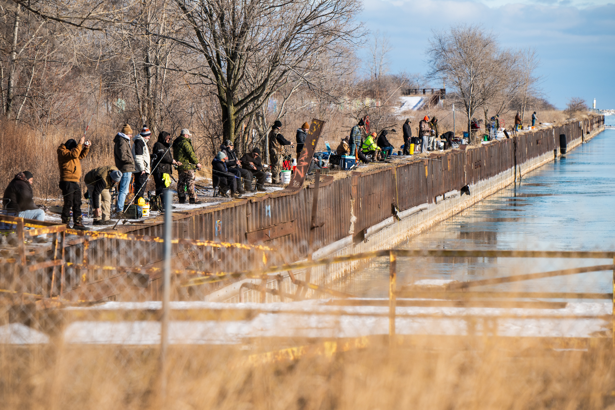 Abundant Perch, ‘The Lobster Of Chicago,’ Draw Anglers Near And Far To Old South Works