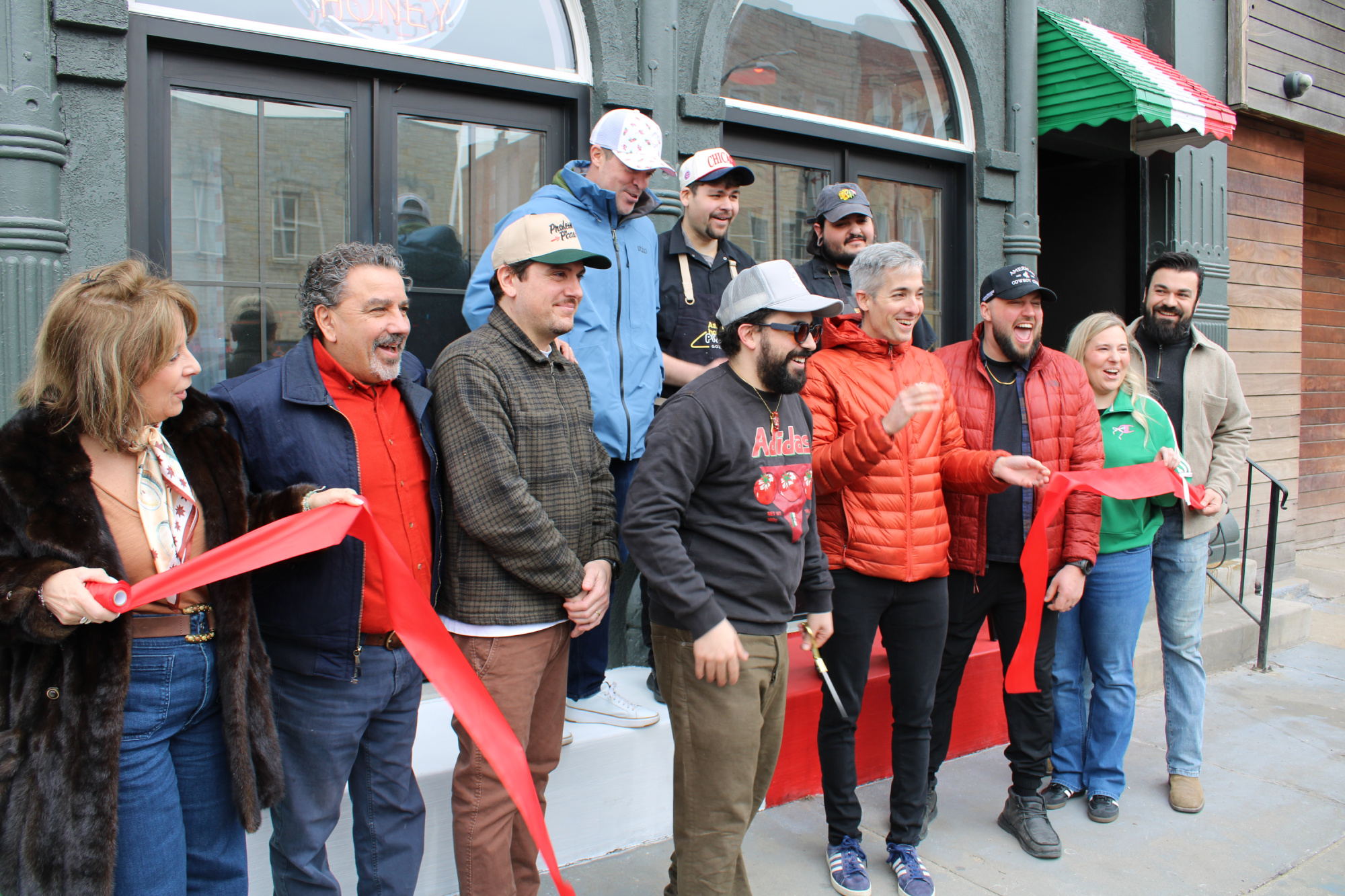 Professor Pizza Holds Grand Opening In West Town With Slice Case And 7 Pizza Styles