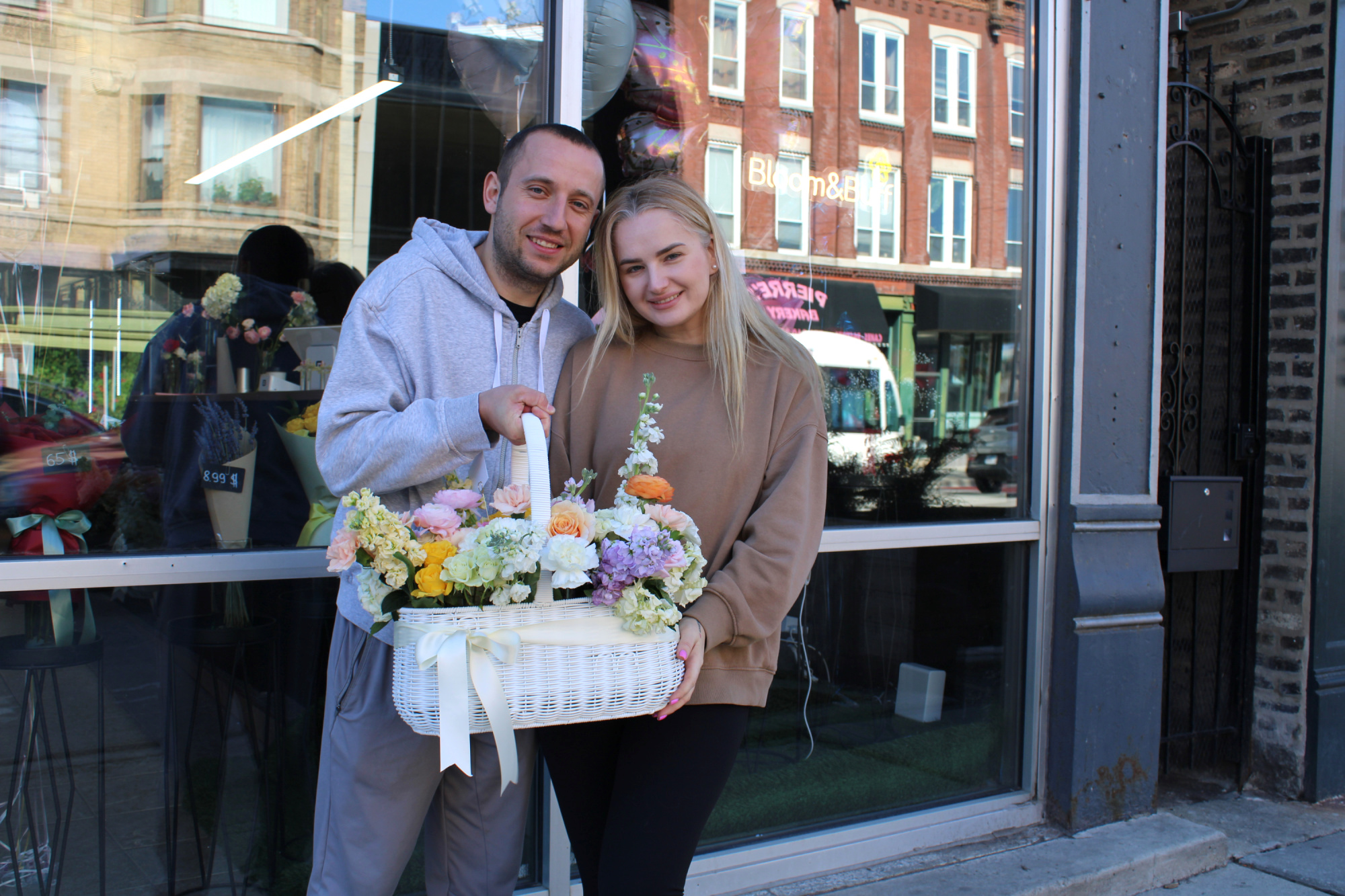 Ukrainian Couple Flee War, Start Fresh With Bloom&Buff Flower Shop In West Town