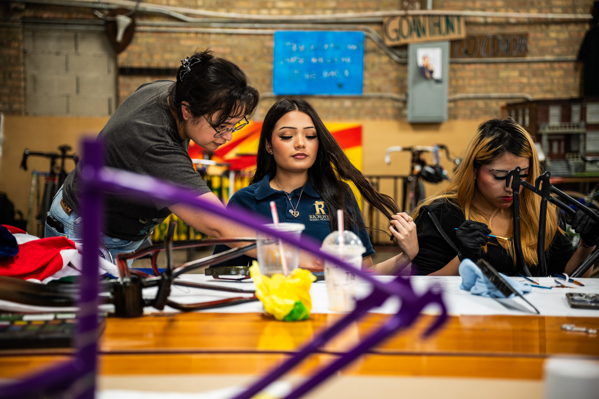 How A Custom Lowrider Bike Workshop Is Bringing Together Teens Impacted By ICE Raids