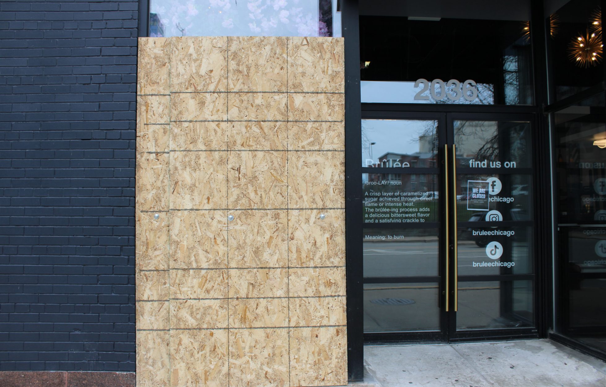 South Loop Restaurant Brûlée Recovering After Monday Morning Break-In