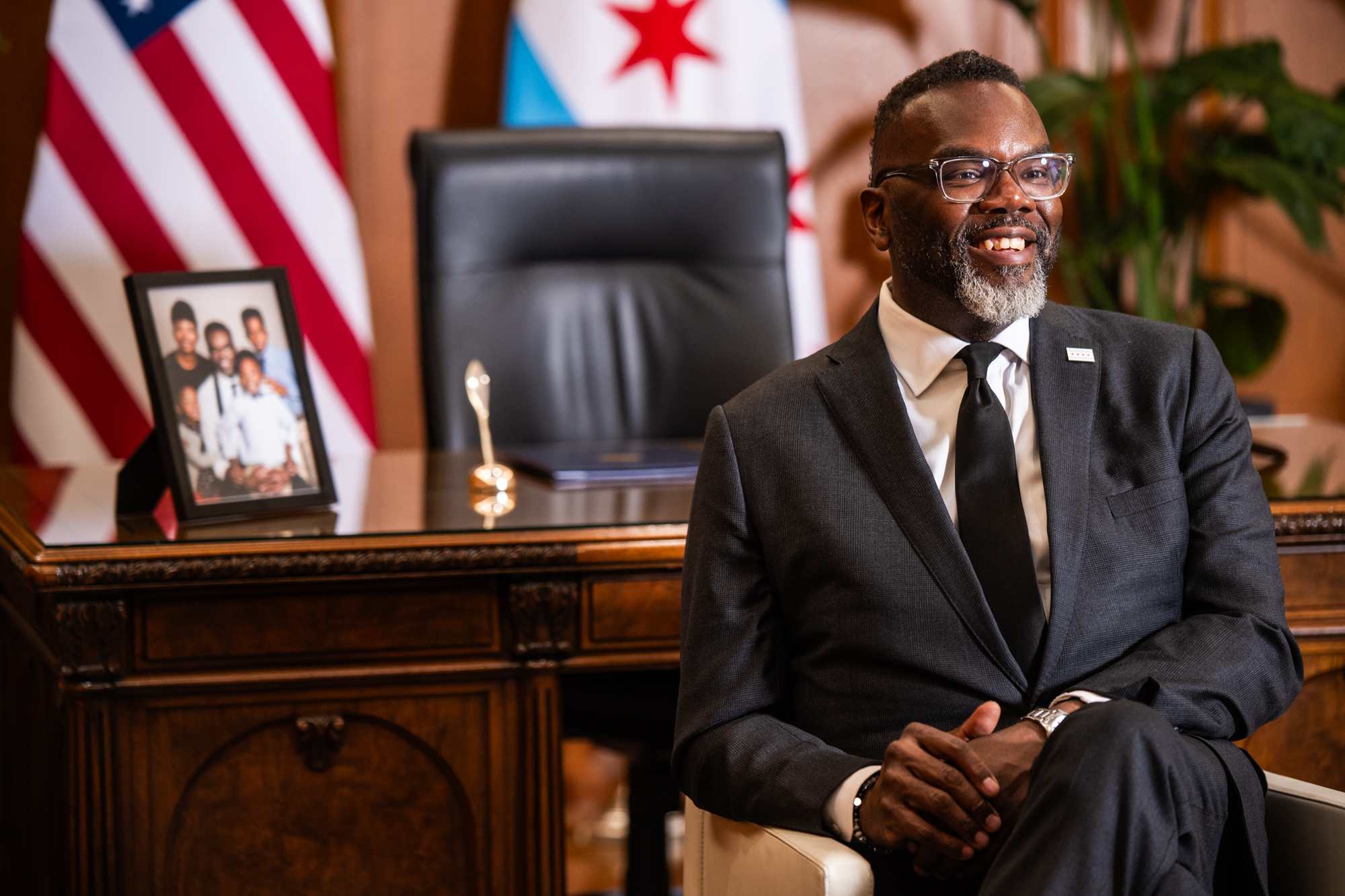 This Week In Photos: Mayor Johnson's 3 Years, Officer Bartholomew Laid To Rest And More