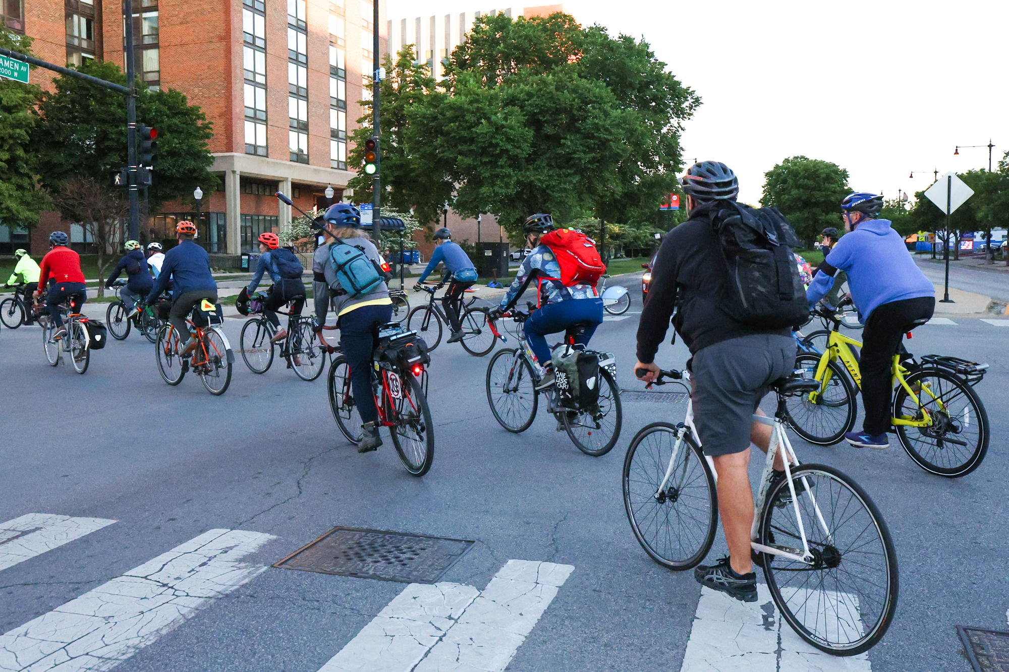 Chicago Cyclists Honor Fellow Riders Killed By Drivers With ‘Ride Of Silence’