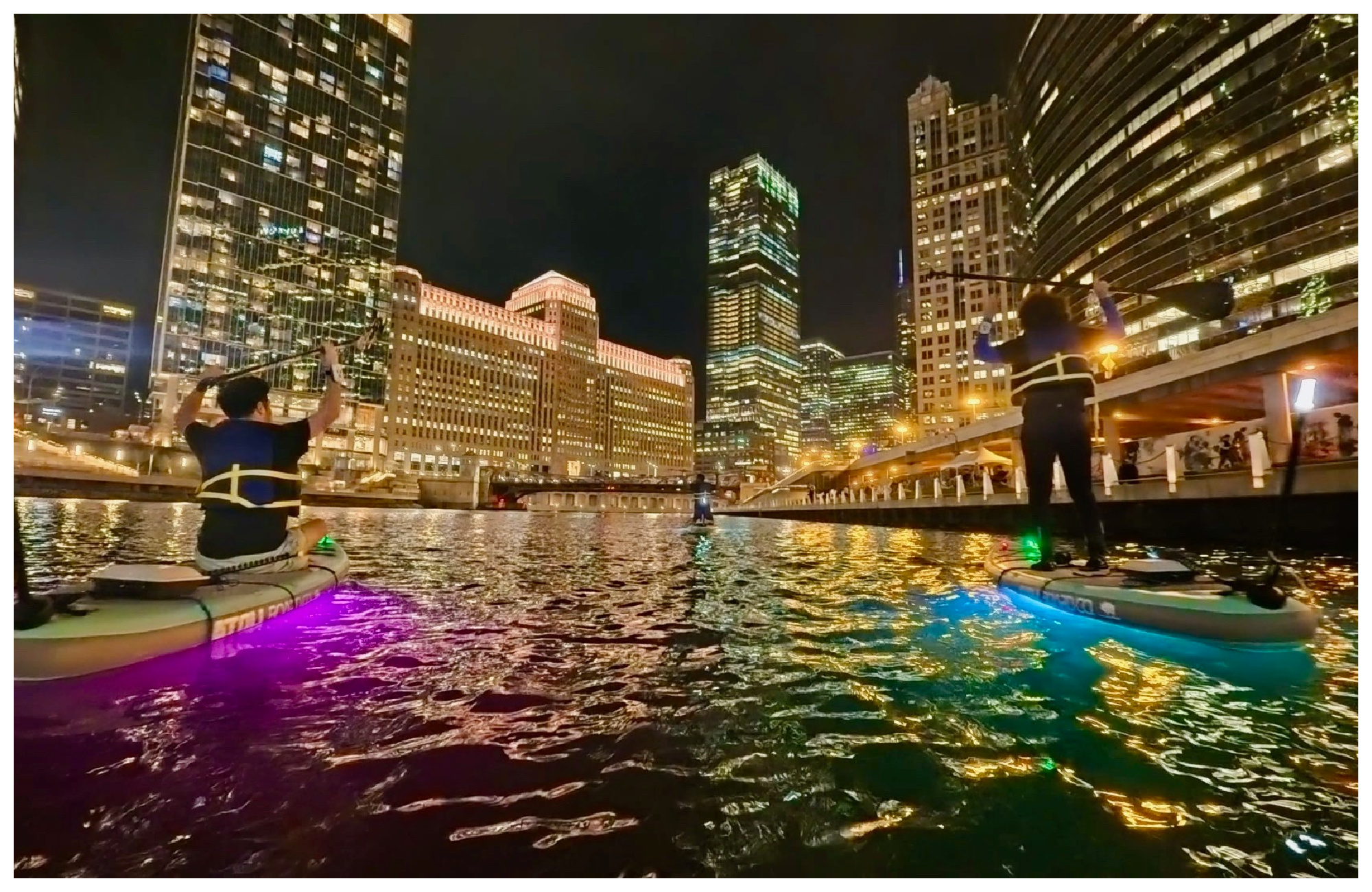 Neon Paddle Returns For Illuminated Fun On The Water At Chinatown's Ping Tom Park
