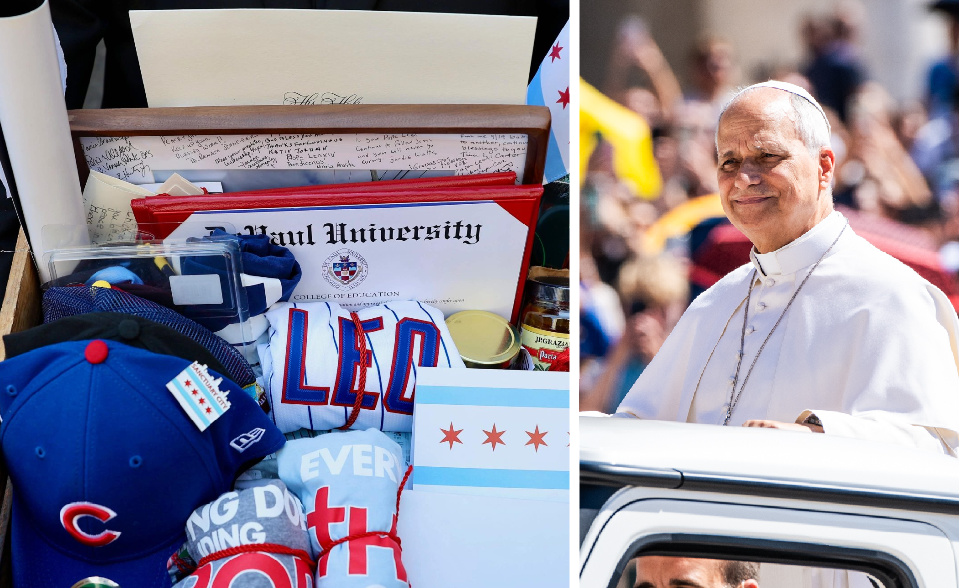 Here's Everything In Pope Leo's Chicago Goodie Bag