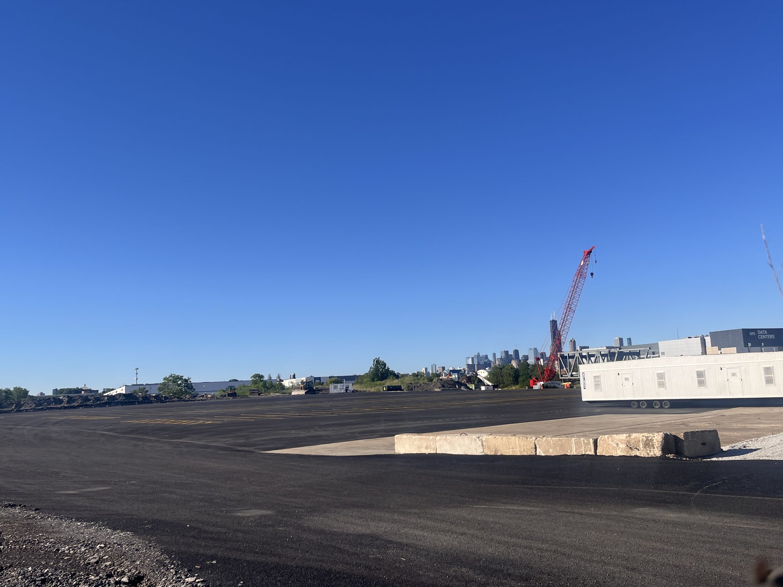Damen Silos Site Is Now A Parking Lot
