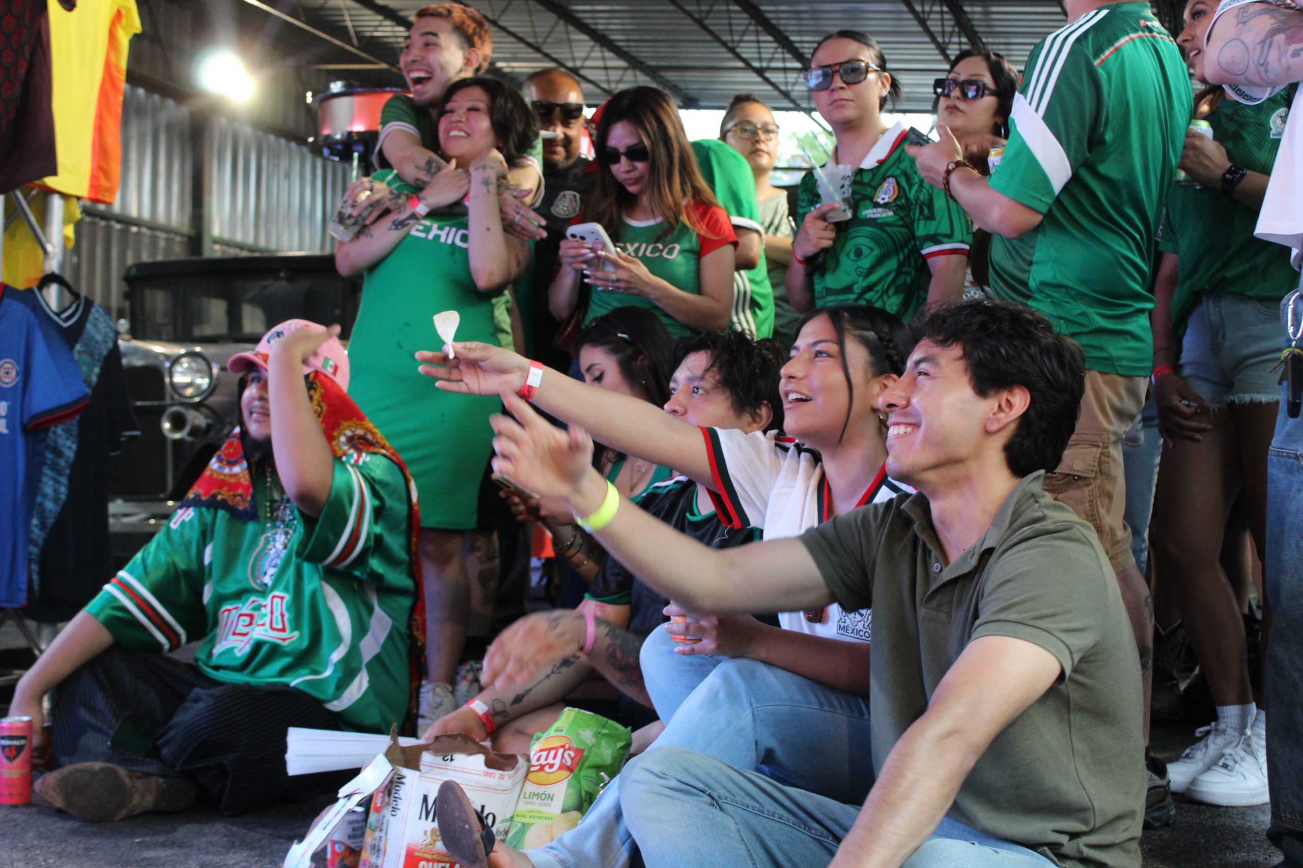 World Cup Fever Brings Mexico Fans Out In Little Village Despite Storms