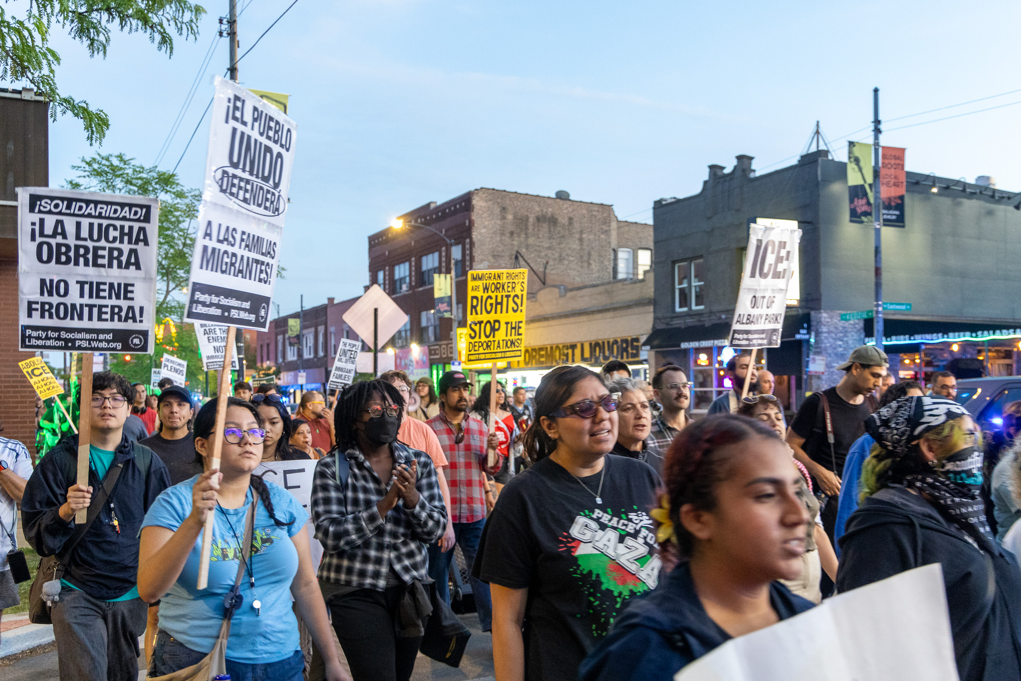 This Week In Photos: Neighbors Protest ICE, Inside The Obama Presidential Center And More