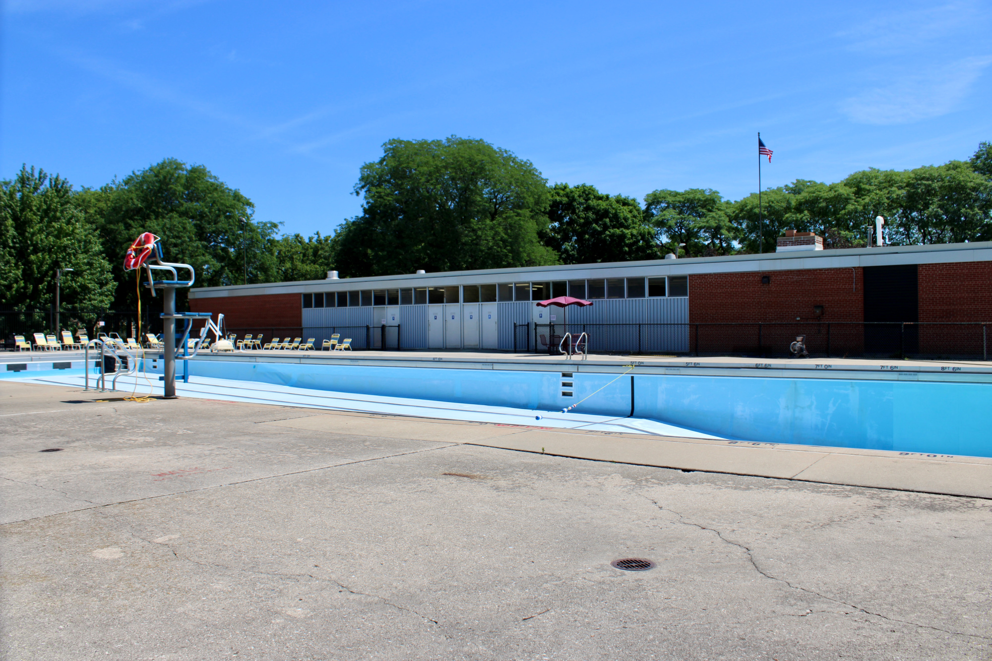 Kennedy Park Pool Isn't Open For The Summer Yet Due To Faulty Liner