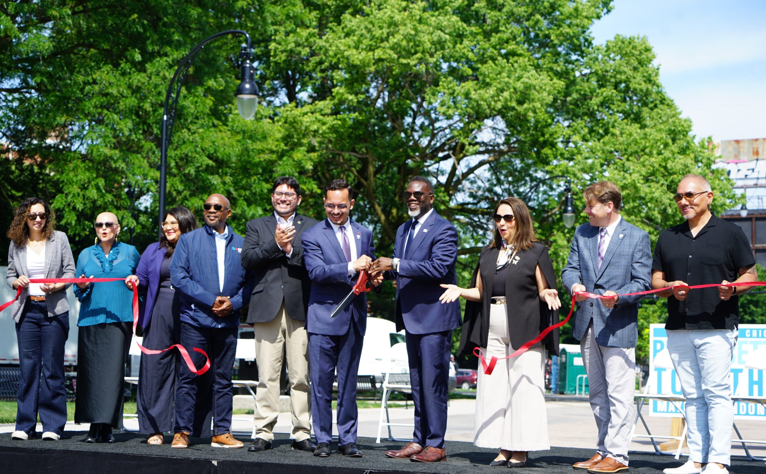 Logan Square's Traffic Circle Redesign Debuts: ‘A Transformational Investment'