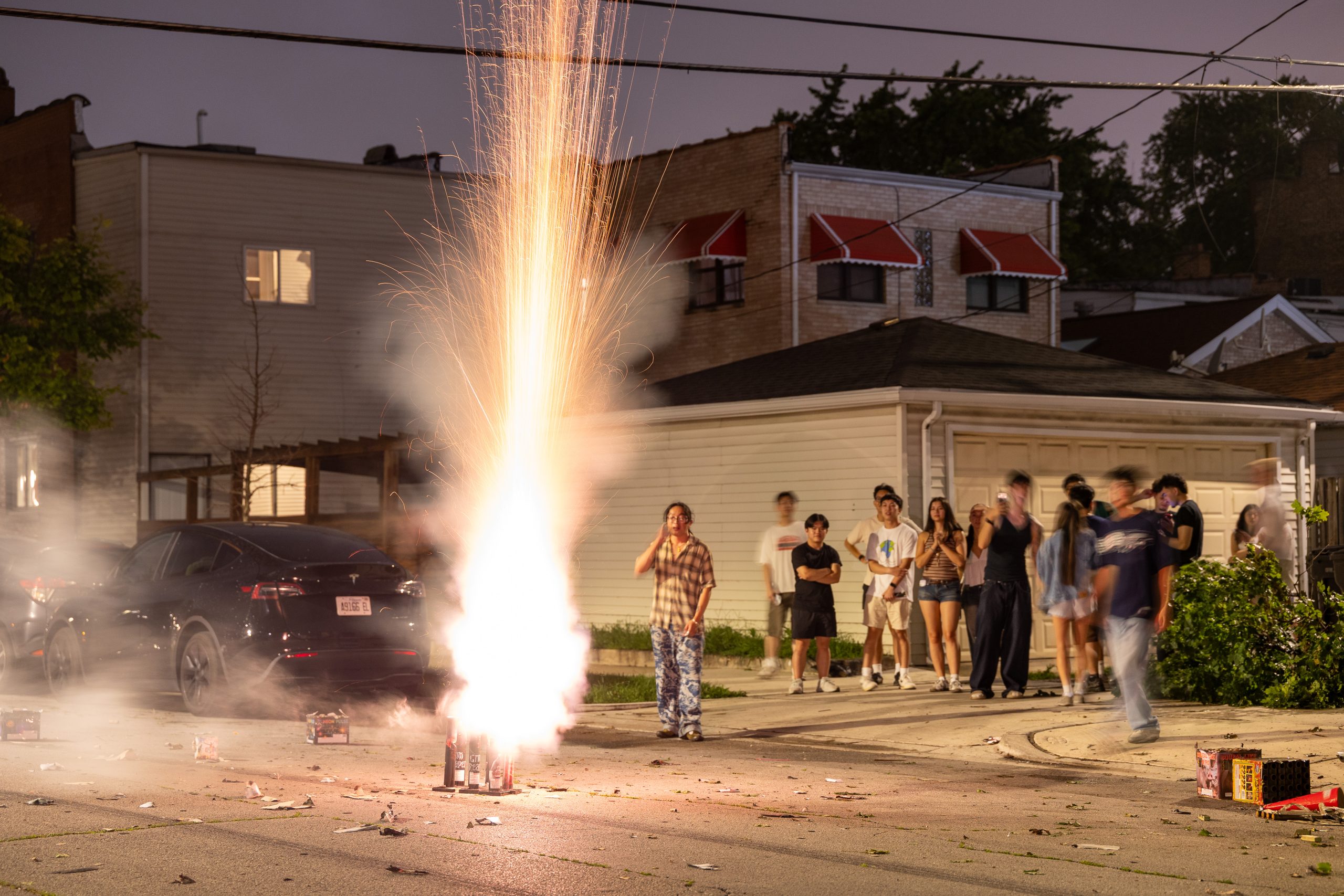 This Week In Photos: Fog Stifles July 4th Fireworks, Street Vendor Charges Dropped And More