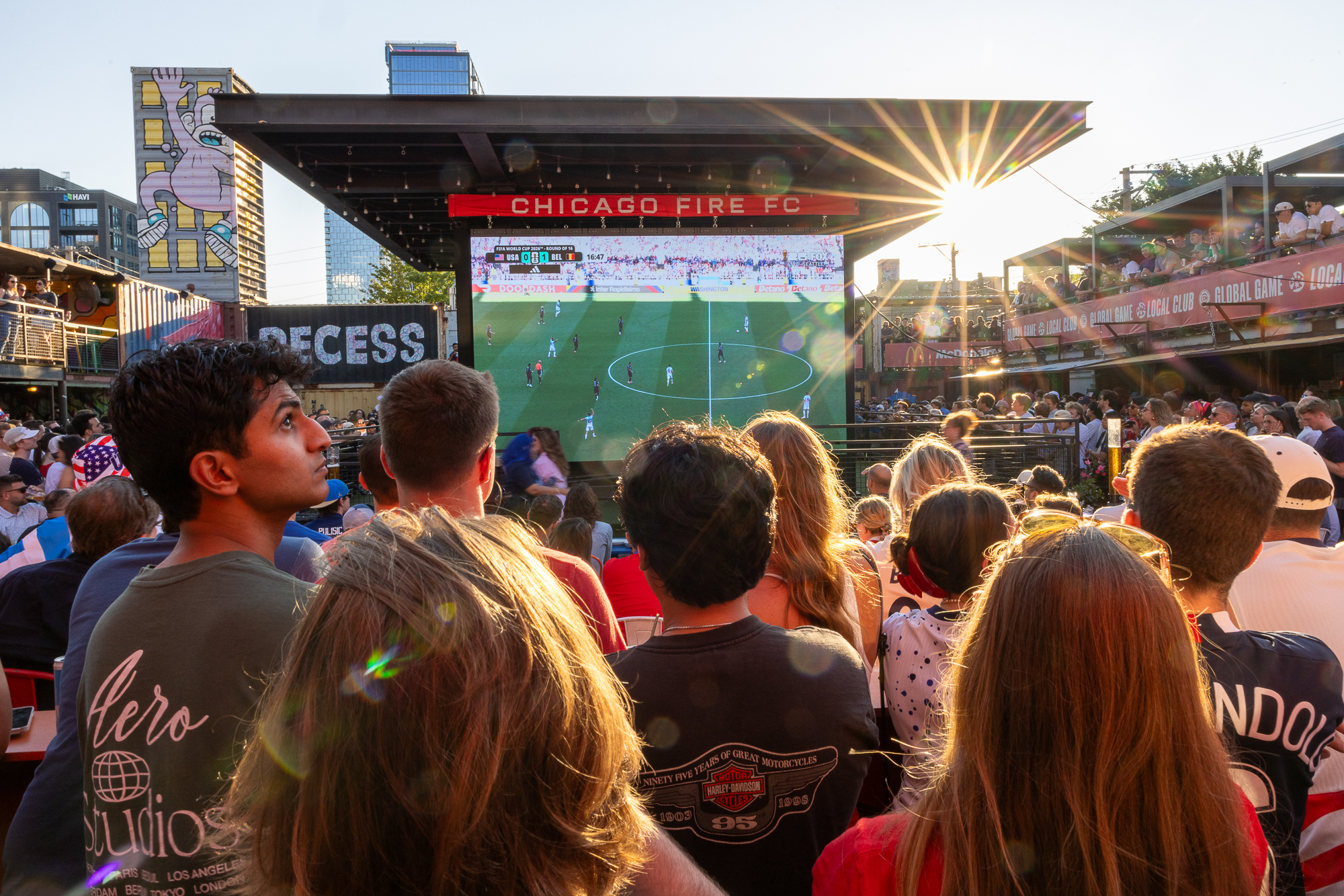 Want To Watch The World Cup At Recess? Get In Line