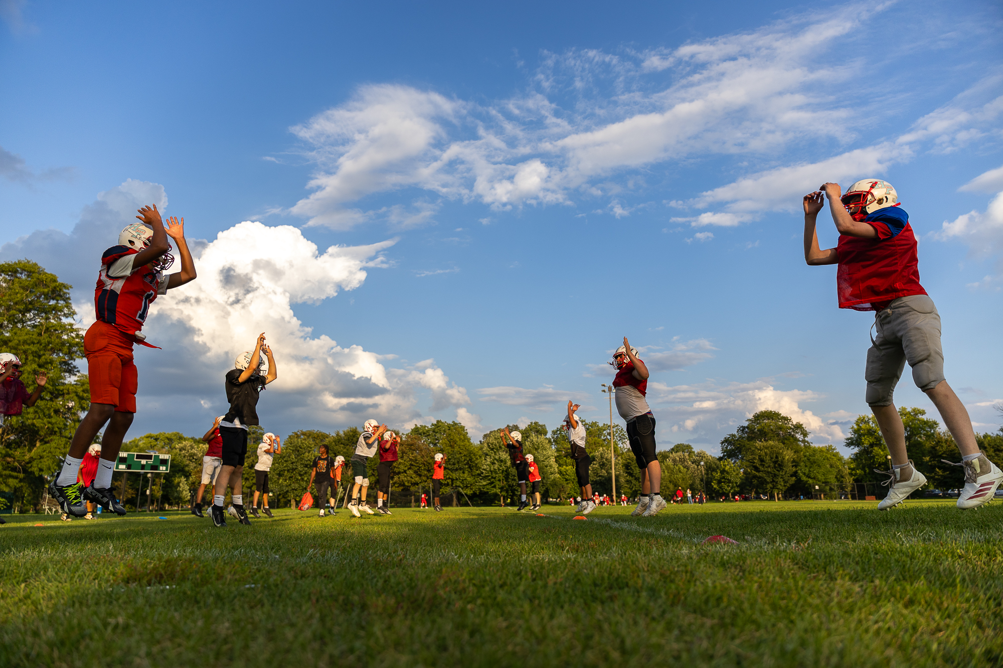 Humboldt Park Patriots Team Gears Up For New Season On 1st Official Football Field