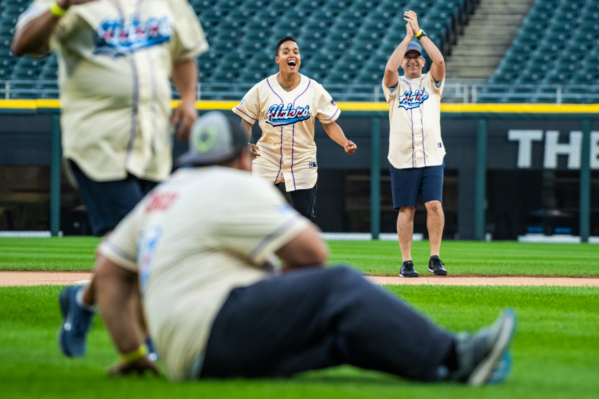 Cops Defeat Chicago Alders In Softball Game At Rate Field: 'We're Going To Remember CPD Whooping Us'
