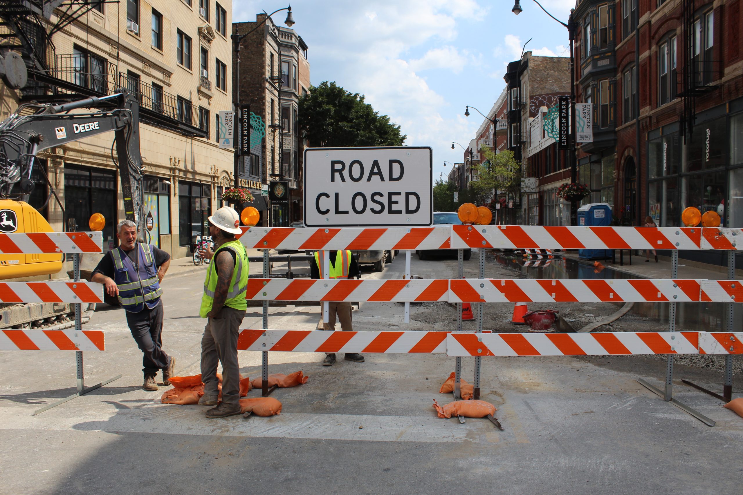 Lincoln Avenue Businesses Say City Gave No Notice Before Nearly 2-Month Closure