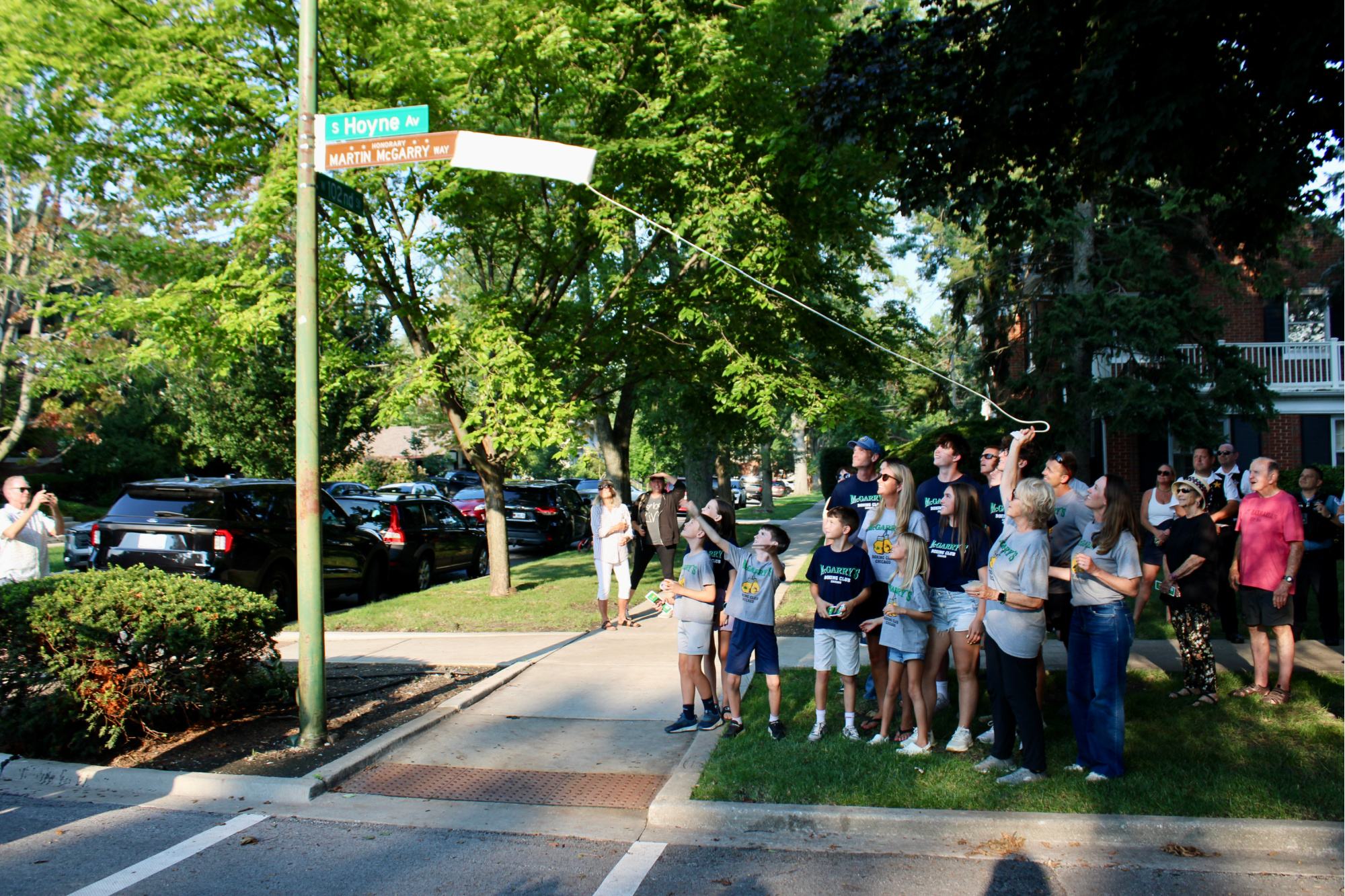 Beverly Street Dedicated To Late Irish Boxer And Mentor Martin McGarry
