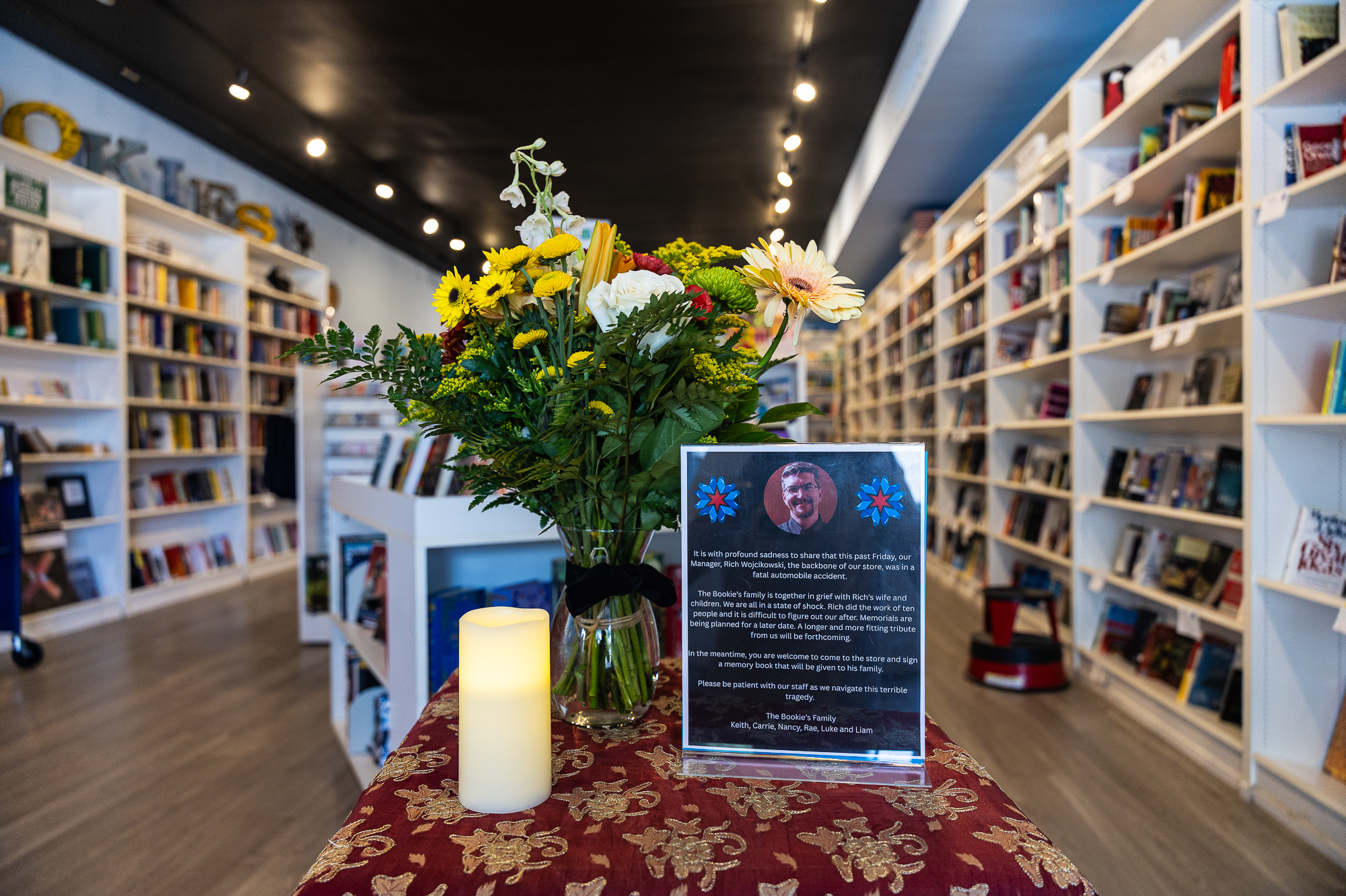 Beverly Mourns Bookie's Bookstore Manager After Fatal Car Accident: ‘He Will Be Sorely Missed'