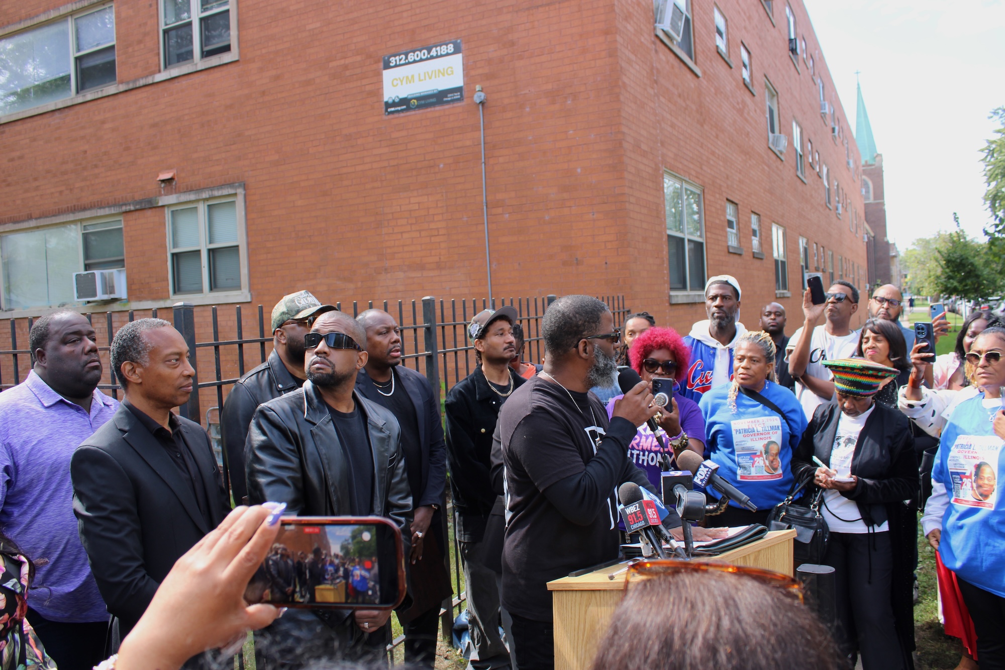 Kanye West Returns To South Shore For Street Renaming In Honor Of His Late Mother, Donda - Block Club Chicago