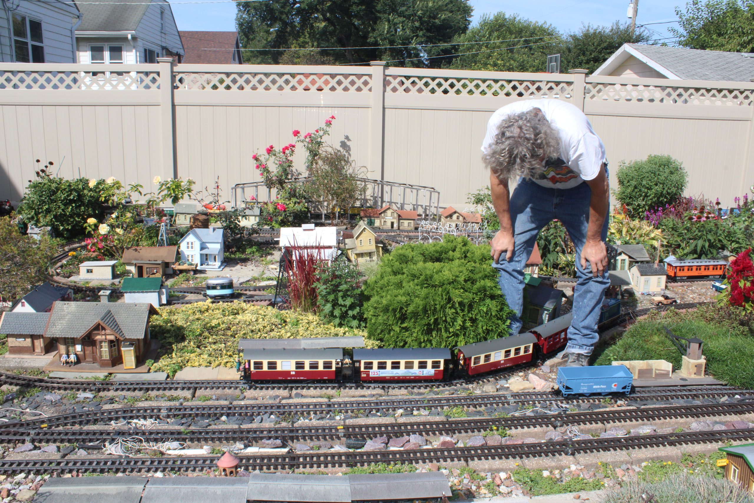 This NW Side Garden Railroad Has Been Chugging Along For More Than 20 Years
